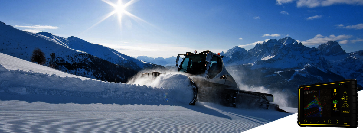 Leica iCON Alpine - Systém pro měření výšky sněhu a manažment sněhu