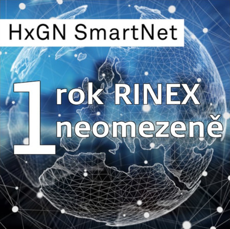 Roční SmartNet - stahování RINEX a výpočty