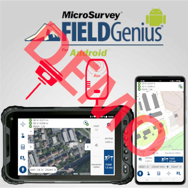 FieldGenius pro Android - DEMO verze